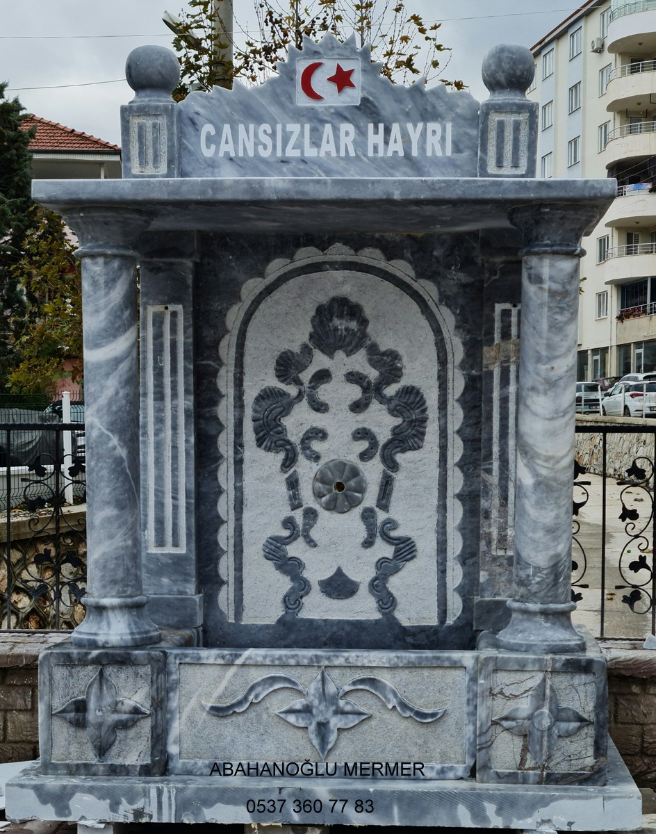 Mermer Çeşmeler, Hayrat Çeşme, Hayrat Çeşmesi, Mermer Çeşme, Mezarlık Çeşmesi, Okul Çeşmesi, Cami Çeşmesi, Köy Çeşmesi, Hayır Çeşmesi, 71