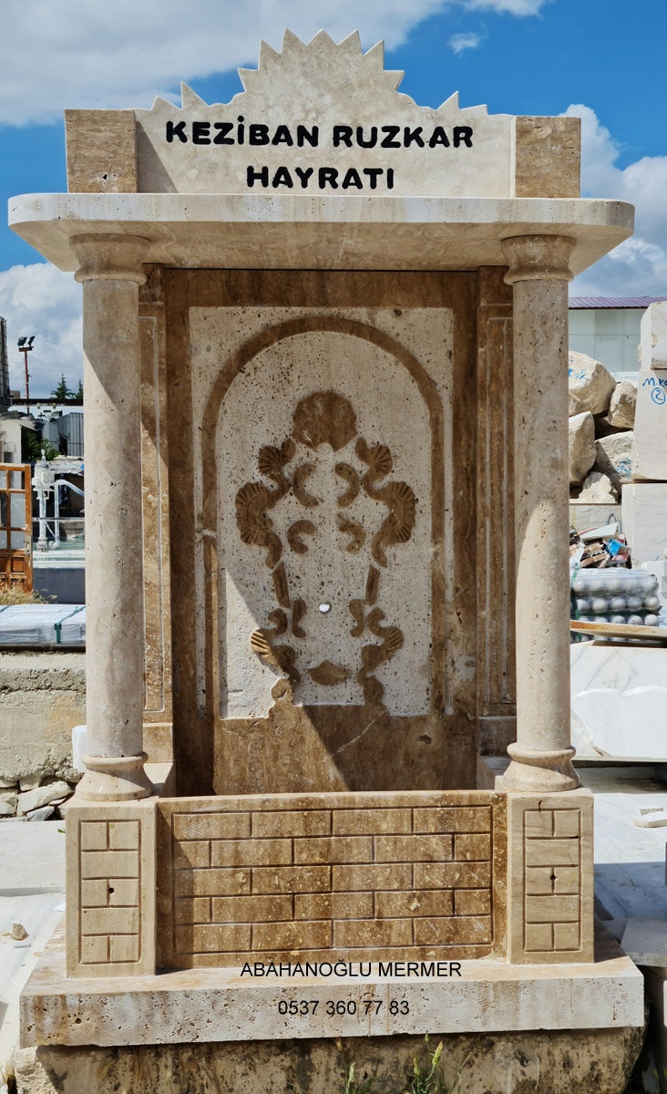Hayrat çeşmesi, hayrat çeşme, hayrat çeşme modelleri, hayrat çeşme fiyatları, mermer çeşme, 51